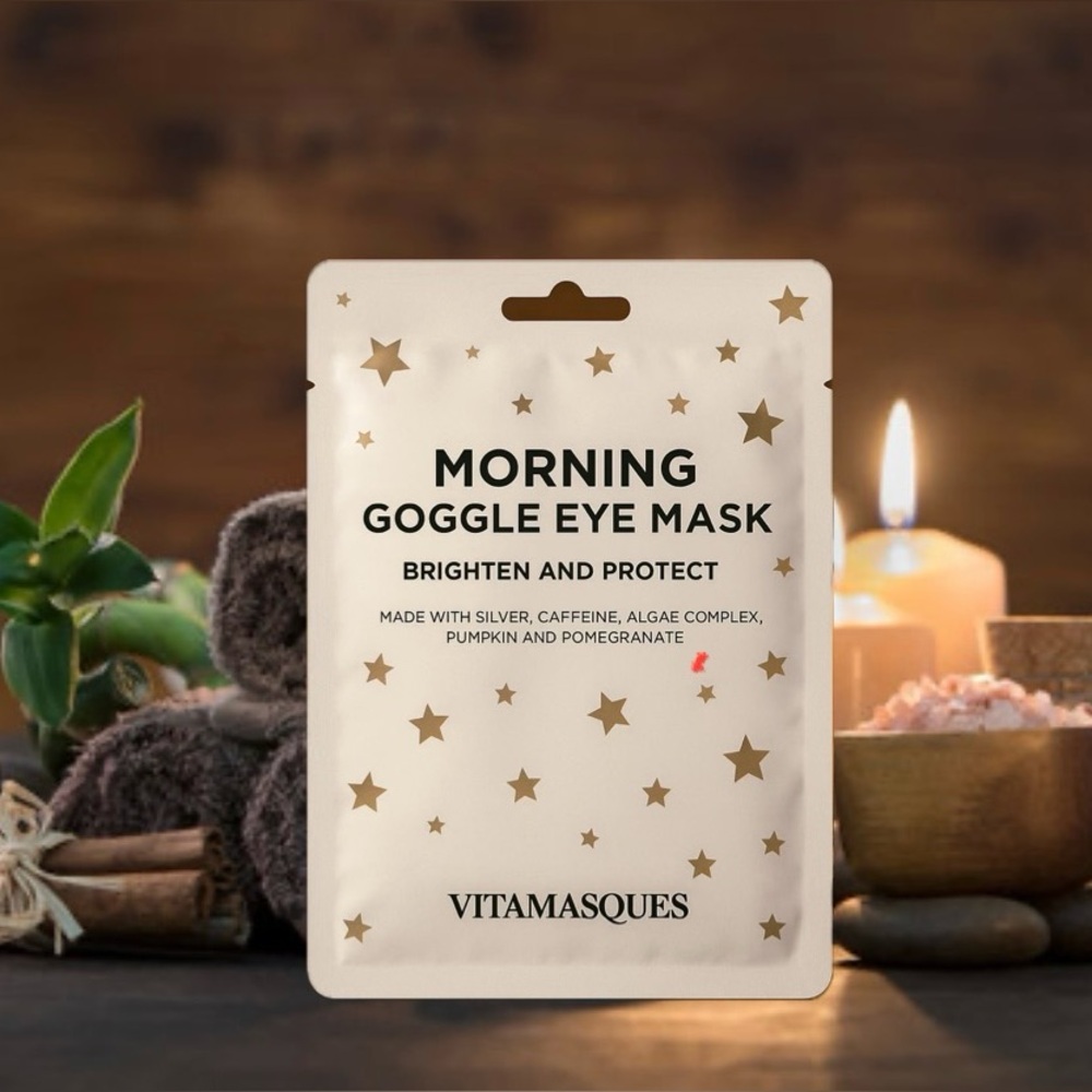 (12) VITAMASQUES Morning Goggle Eye Mask, Brigthen and Protect (Bundle of 12)